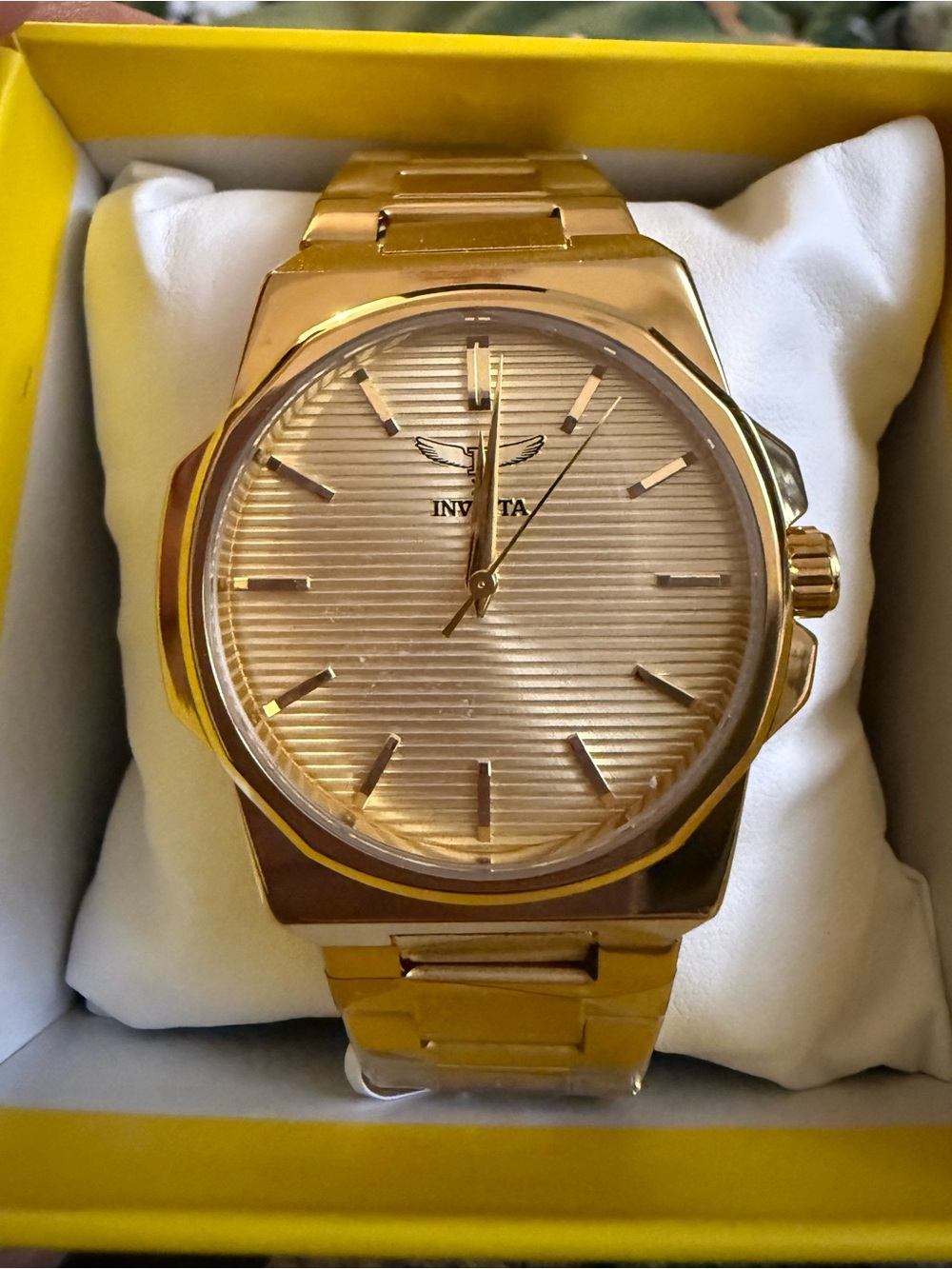Invicta Specialty Refined Core Men’s 44mm Gold Watch NWT